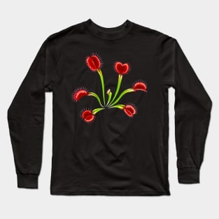 Live Venus Fly Trap Plant Large Carnivorous Plant Gift Long Sleeve T-Shirt